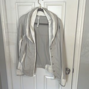 Lululemon academic cardigan sweater jacket size 12 great used condition
